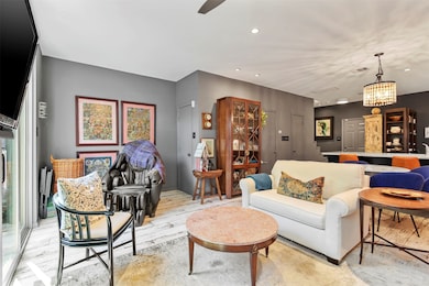 Another view from the family room showcasing the o