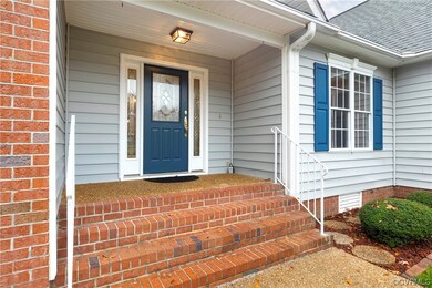 Entrance to property with covered porch