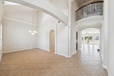 Upon entry you are greeted with a light and bright