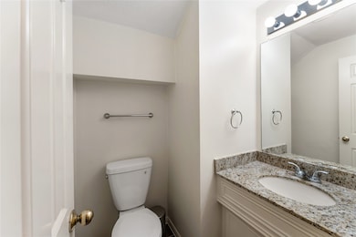 Downstairs powder room