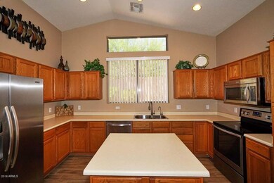 Nice Kitchen with lots of cabinets!