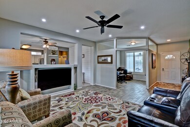 Den and Kitche area open to great room