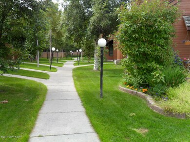 Exterior Walkway in the Summer 2