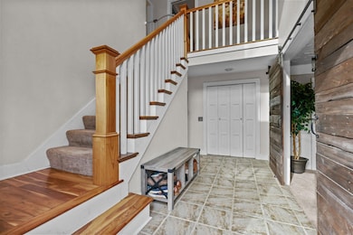 Bright welcoming entryway