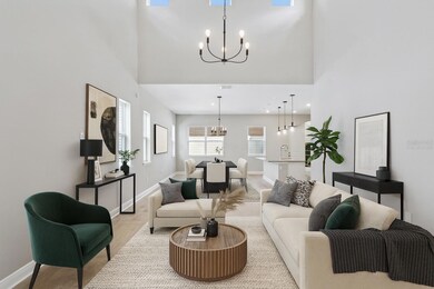 Virtually Staged Living Space