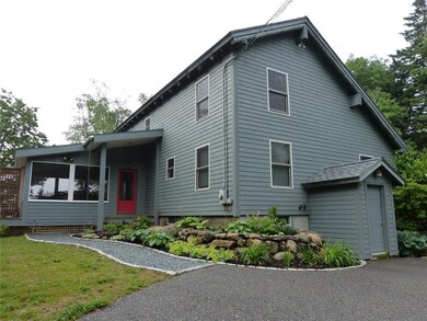 House from Drive/Parking Area