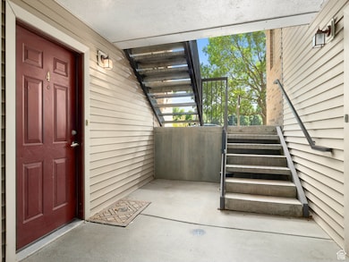 View of exterior entry