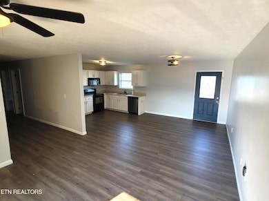 Open concept living area
