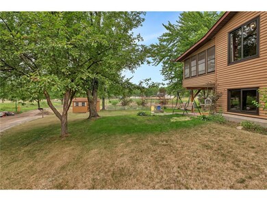 Large corner lot with parks behind it and walking/