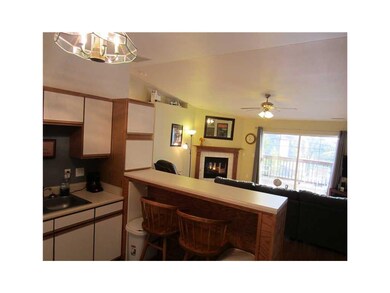 Breakfast Bar. Kitchen w/ breakfast bar opens to f