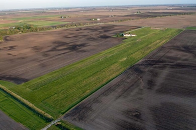 Aerial Rear View Runway Air Strip
