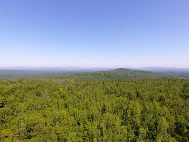 Aerial view of land