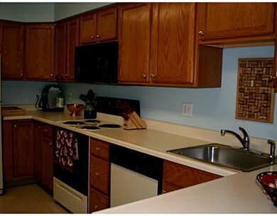 Kitchen. Open to living and dining areas, this kit