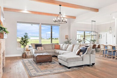 Amazing naturally lit living room