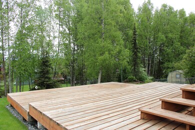 Rear deck