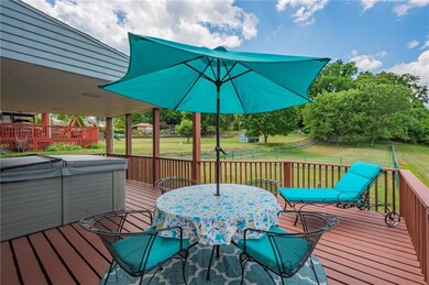 The deck is amazing and in perfect shape!  It has 
