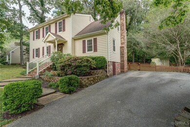 View of front of home with paved drive