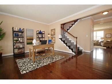 Den. spacious front room that could be a den or fo