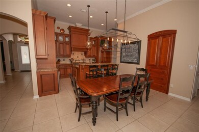 Built in pantry with pull out shelves and deep dra