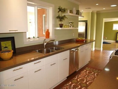 Loads of sleek, modern cabinets
