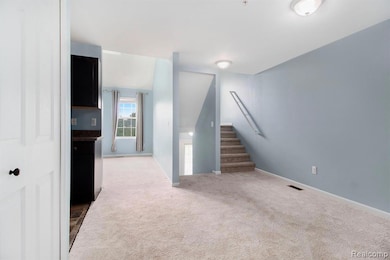 Serene color scheme throughout