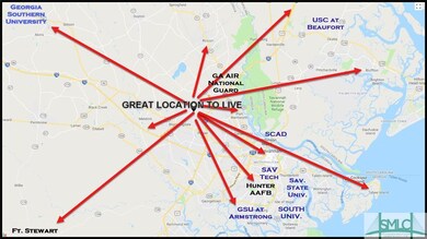 Major industries and colleges are nearby.