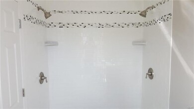 Master Bath Shower with Two Shower Heads