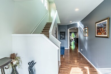 entryway from front door