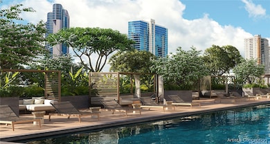 This 80' heated saline pool not only provides a refreshing retreat but also enhances the sophisticated ambiance of this unparalleled living experience.