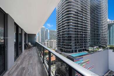 Very large, finished balcony!