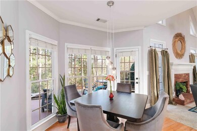 spacious eat-in kitchen area
