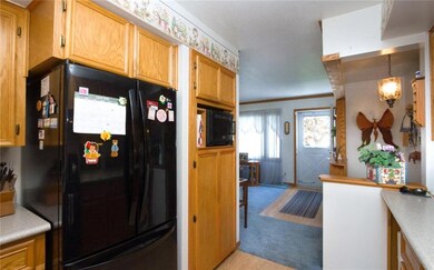 Note refrigerator has coveted below freezer!