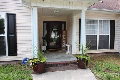 Covered front porch.