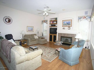Family Room and Fireplace
