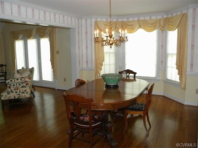 Dining Room with bay window