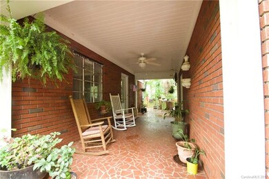 The breezeway is perfect for enjoying a warm summe