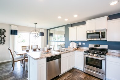 Model home pictured- features and options will var