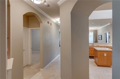 Main traffic hallway.