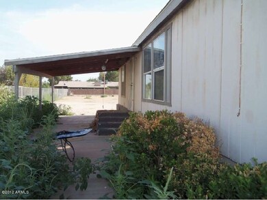 East side of property