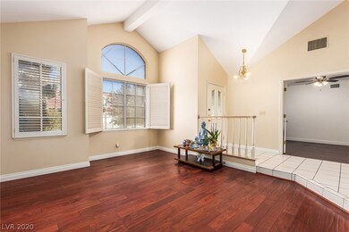 Formal living room and entryway. Tons of natural l