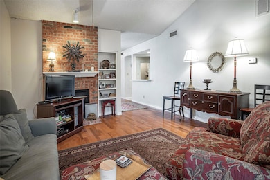 Here's another view of the living room.