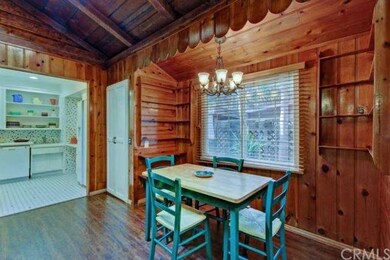 Dining nook adjacent to kitchen.