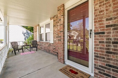 Huge front porch
