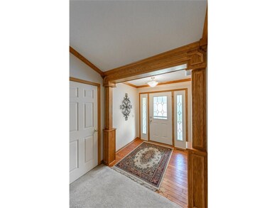 Front Foyer with Custom Oak Trim