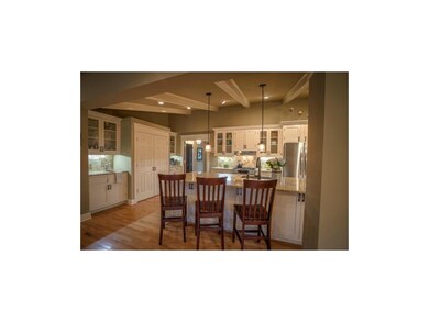 Kitchen has large pantry with 