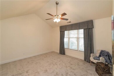 Master Bedroom On Main With A Vaulted Ceiling Over