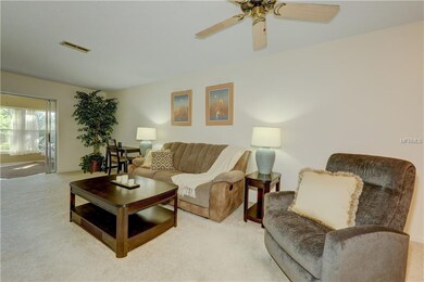 Spacious living room with natural light