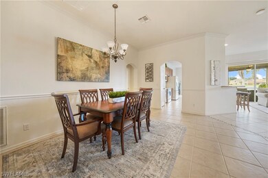 Dining room that leads to the Kitchen, Master and