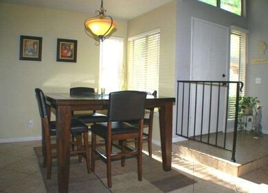Dining area and entry