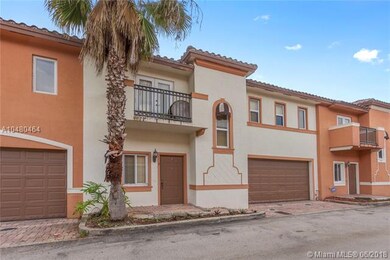 Unit entrance with 2 car garage